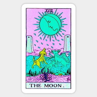 The Moon Tarot TWISTED Sticker